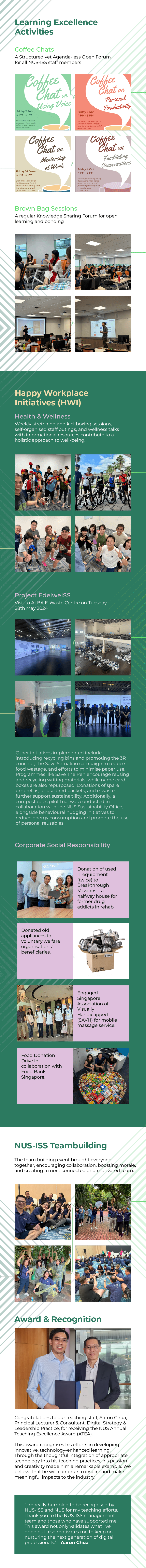 Learning Excellence Activities